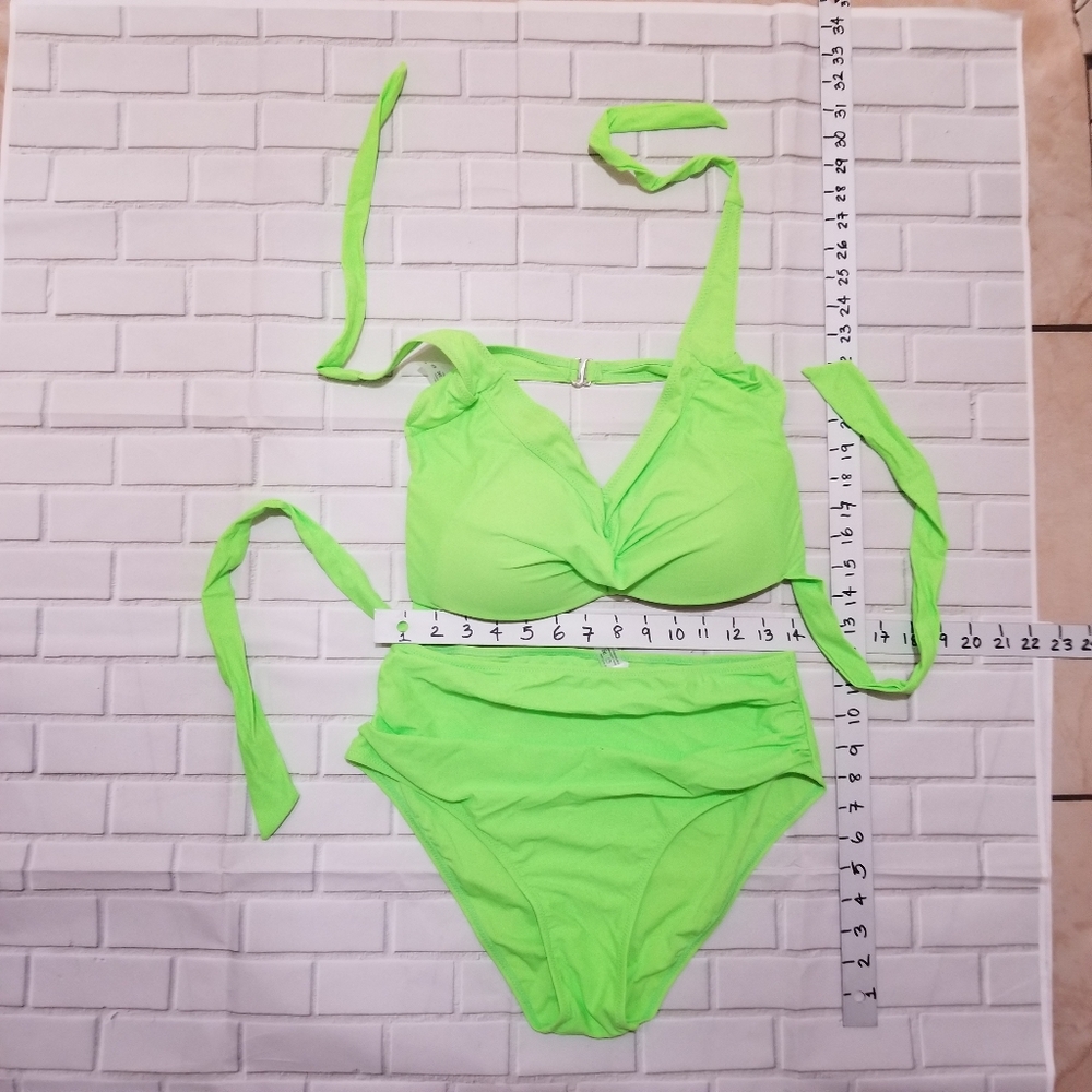 Women Two Piece Bikini Swimsuit Swimwear Beachwear Bathing Bikiki Large - Picture 9 of 9